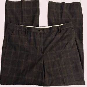 Talbots Windsor Navy Blue Windowpane Dress Trousers. Excellent condition…
